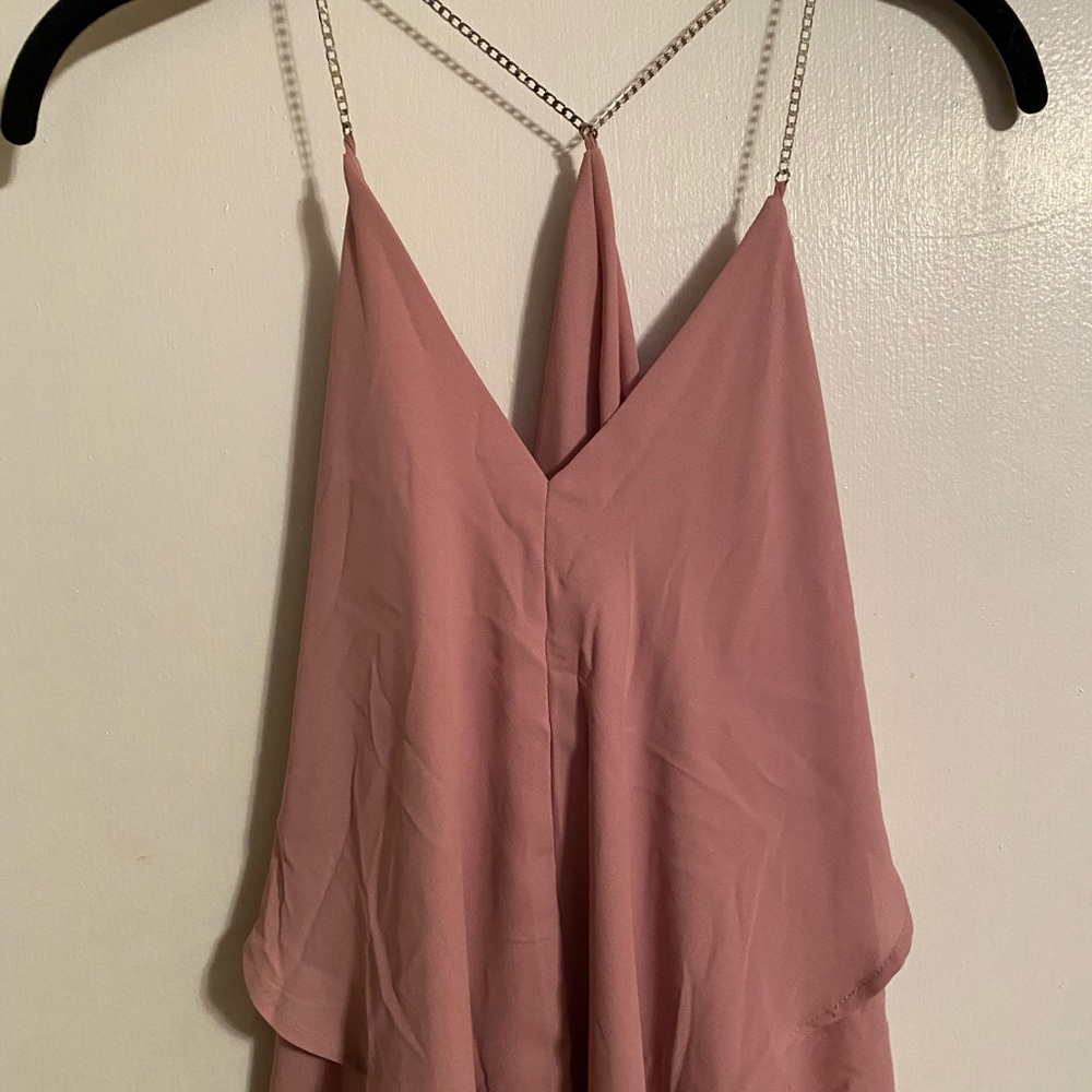 Charlotte Russe chain strap tank